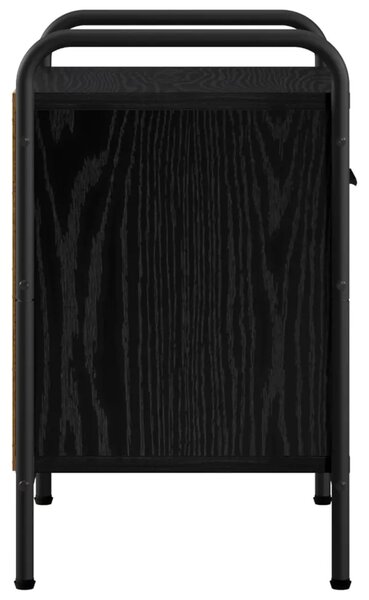 Noćni ormar Crni hrast 40 x 30 x 50 cm Konstruirano drvo - Crni hrast 1
