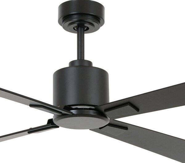 Beacon Lighting stropni ventilator Airfusion Climate DC, crni, tihi, Crno, Dnevni boravak/blagovaonica, Drvo