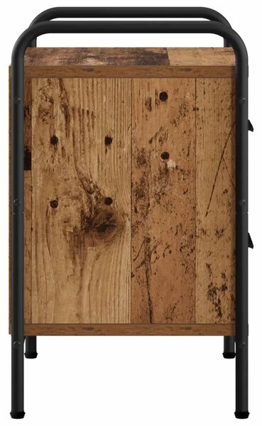 Noćni ormar 2 kom. Staro drvo 40 x 30 x 50 cm Konstruirano drvo - Staro drvo 2