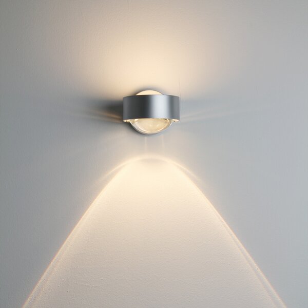 Top Light Zidna svjetiljka Puk Wall, G9, mat krom, prigušiva, Metalik, Dnevni boravak/blagovaonica, Metal