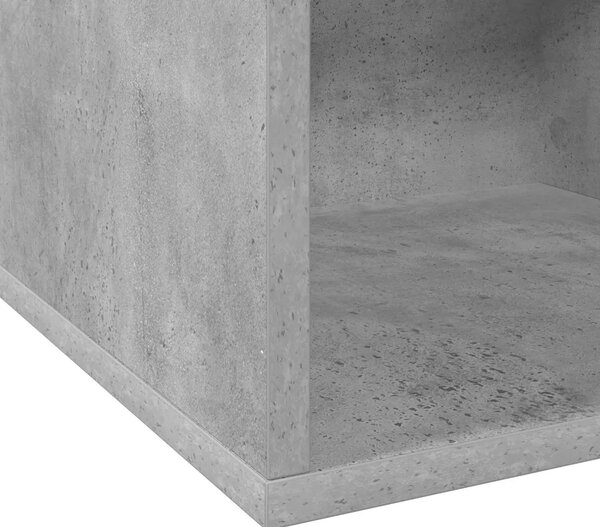 Kutija za vinilne albume 2 kom. Betonska siva 37 x 36 5 x 38 cm - Betonska siva 2