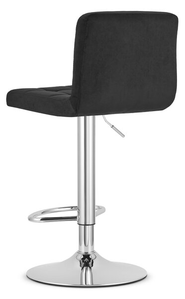 Crna barska stolica PROT VELVET