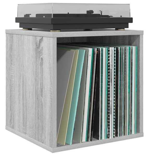 Kutija za vinilne albume Siva Sonoma 37 x 36 5 x 38 cm - Siva Sonoma 1