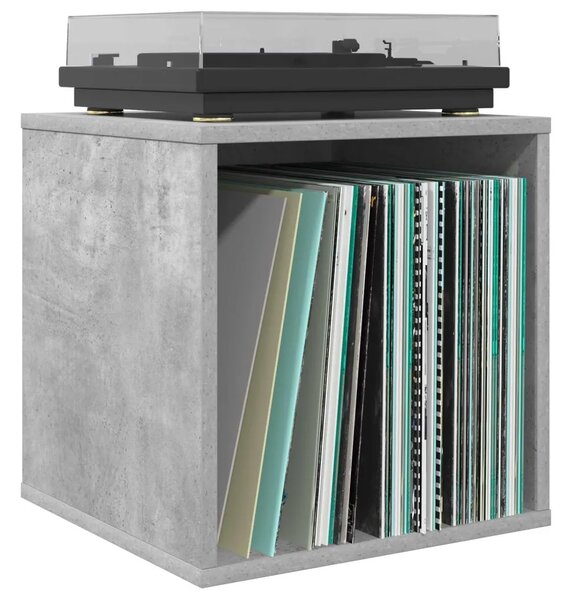 Kutija za vinilne albume 2 kom. Betonska siva 37 x 36 5 x 38 cm - Betonska siva 2