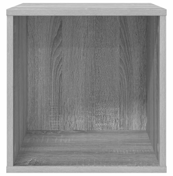 Kutija za vinilne albume Siva Sonoma 37 x 36 5 x 38 cm - Siva Sonoma 1