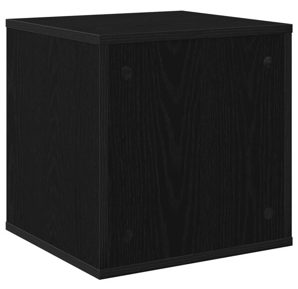 Kutija za vinilne albume Crni hrast 37 x 36 5 x 38 cm - Crni hrast 1