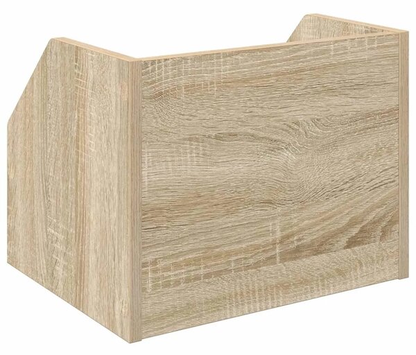 Kutija za vinilne albume Hrast sonoma 38 x 30 x 29 cm - Hrast sonoma 1