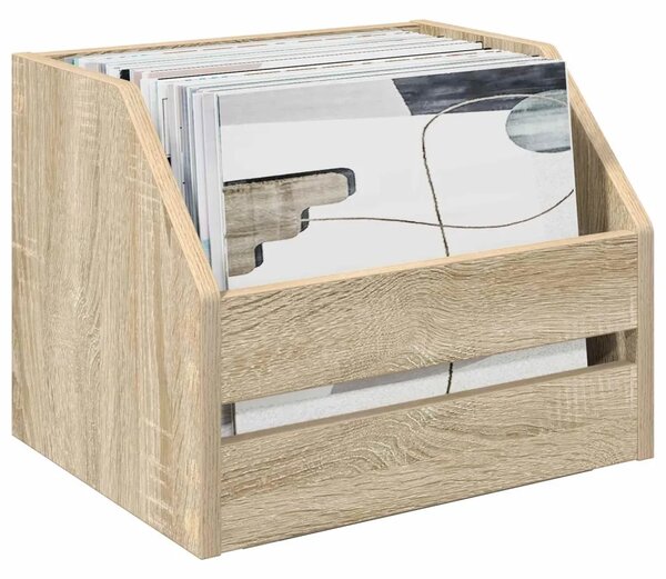 Kutija za vinilne albume Hrast sonoma 38 x 30 x 29 cm - Hrast sonoma 1