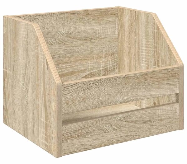 Kutija za vinilne albume Hrast sonoma 38 x 30 x 29 cm - Hrast sonoma 1
