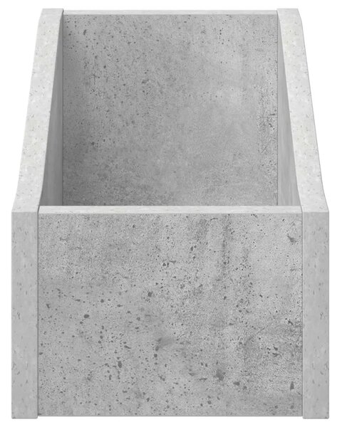 Kutija za LP ploče 2 kom. Betonska siva 18 x 32 x 18 cm - Betonska siva 2 18 x 32 x 18 cm