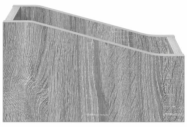 Kutija za LP ploče 2 kom. Siva Sonoma 18 x 32 x 18 cm - Siva Sonoma 2 18 x 32 x 18 cm