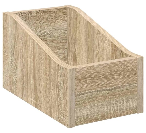 Kutija za LP ploče 2 kom. Hrast sonoma 18 x 32 x 18 cm - Hrast sonoma 2 18 x 32 x 18 cm