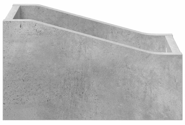 Kutija za LP ploče 2 kom. Betonska siva 18 x 32 x 18 cm - Betonska siva 2 18 x 32 x 18 cm