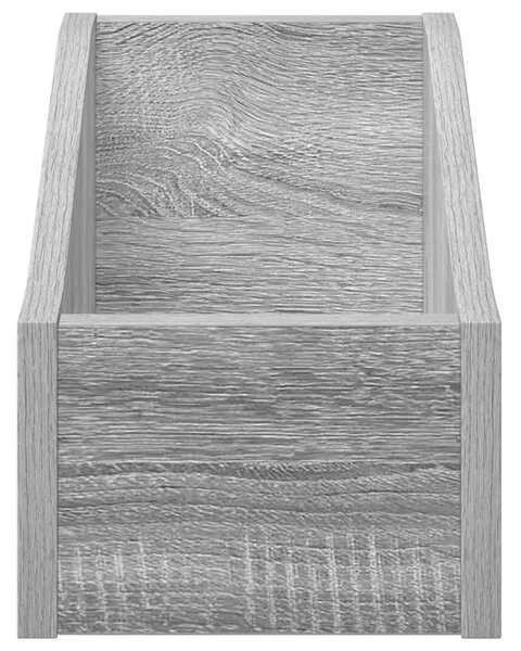 Kutija za LP ploče 2 kom. Siva Sonoma 18 x 32 x 18 cm - Siva Sonoma 2 18 x 32 x 18 cm