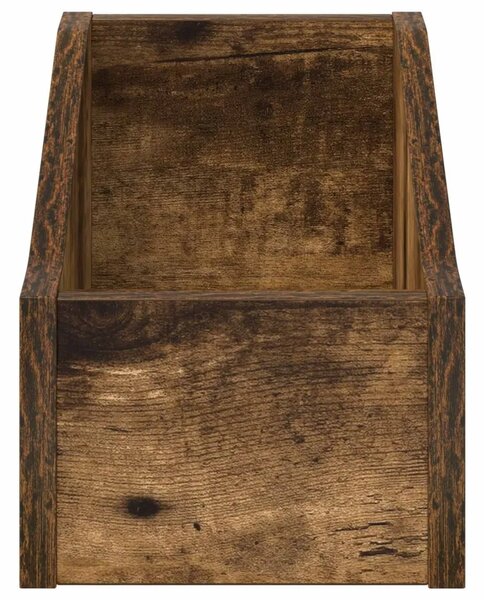 Kutija za LP ploče Dimljeni hrast 18 x 32 x 18 cm - Dimljeni hrast 1 18 x 32 x 18 cm