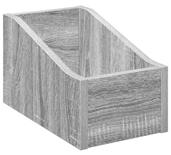 Kutija za LP ploče 2 kom. Siva Sonoma 18 x 32 x 18 cm - Siva Sonoma 2 18 x 32 x 18 cm