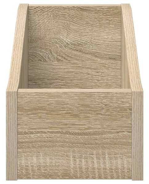 Kutija za LP ploče 2 kom. Hrast sonoma 18 x 32 x 18 cm - Hrast sonoma 2 18 x 32 x 18 cm