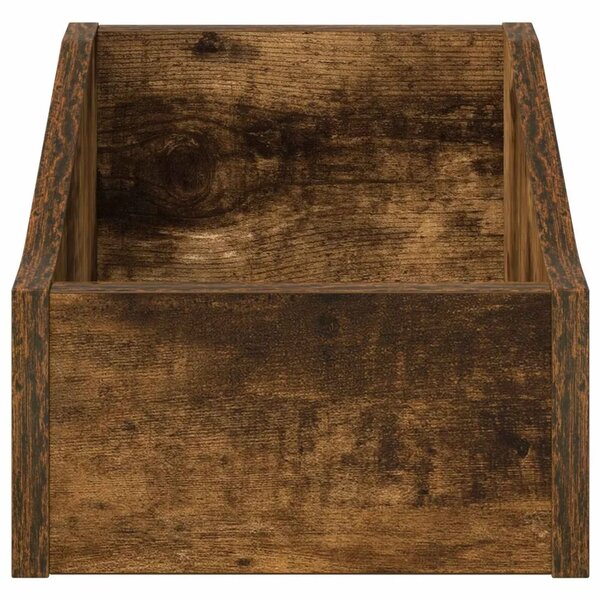 Kutija za LP ploče 2 kom. Dimljeni hrast 23 x 33 x 16 cm - Dimljeni hrast 2 23 x 33 x 16 cm