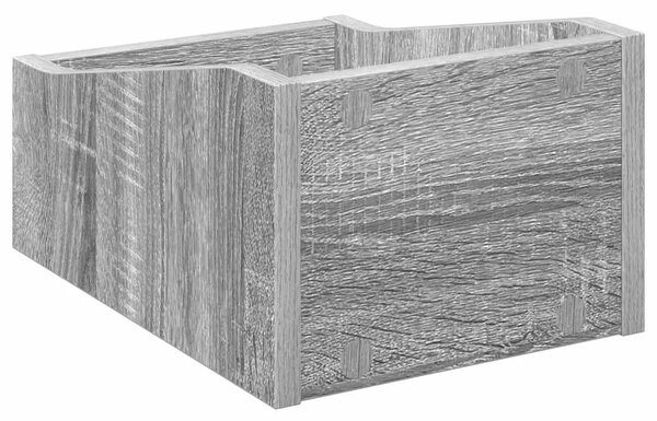 Kutija za LP ploče 2 kom. Siva Sonoma 23 x 33 x 16 cm - Siva Sonoma 2 23 x 33 x 16 cm