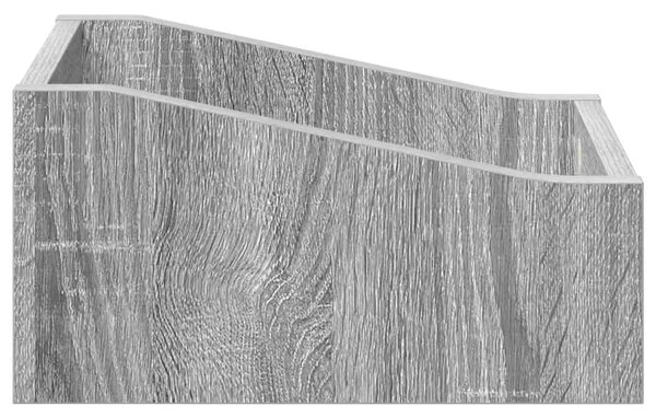 Kutija za LP ploče 2 kom. Siva Sonoma 23 x 33 x 16 cm - Siva Sonoma 2 23 x 33 x 16 cm