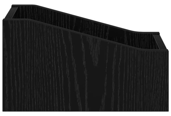 Kutija za LP ploče 2 kom. Crni hrast 18 x 32 x 18 cm - Crni hrast 2 18 x 32 x 18 cm