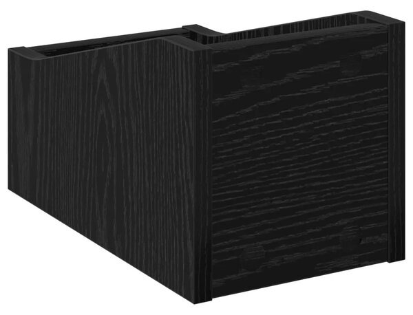 Kutija za LP ploče 2 kom. Crni hrast 18 x 32 x 18 cm - Crni hrast 2 18 x 32 x 18 cm