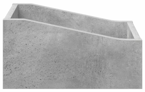 Kutija za LP ploče 2 kom. Betonska siva 23 x 33 x 16 cm - Betonska siva 2 23 x 33 x 16 cm