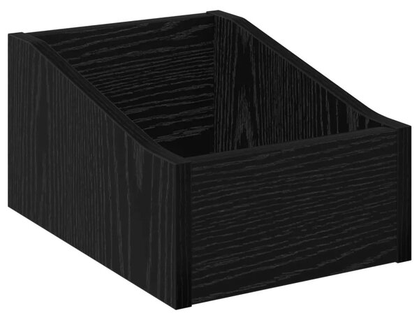 Kutija za LP ploče 2 kom. Crni hrast 23 x 33 x 16 cm - Crni hrast 2 23 x 33 x 16 cm
