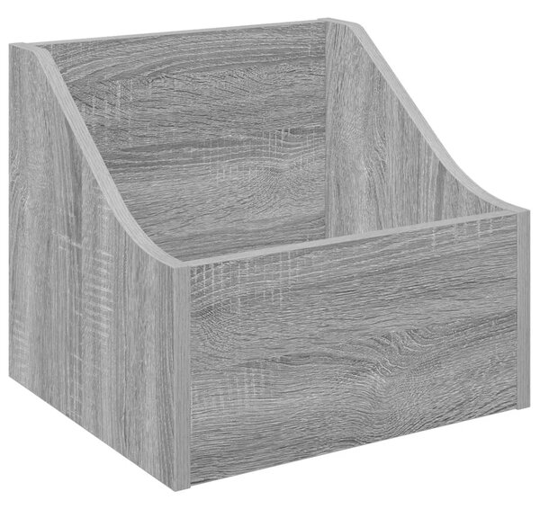 Kutija za LP ploče 2 kom. Siva Sonoma 37 x 33 x 32 cm - Siva Sonoma 2 37 x 33 x 32 cm