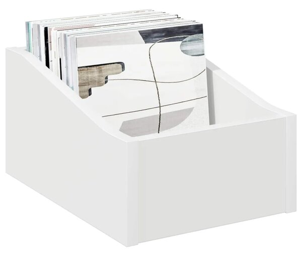 Kutija za LP ploče 2 kom. Bijela 23 x 33 x 16 cm - Bijela 2 23 x 33 x 16 cm