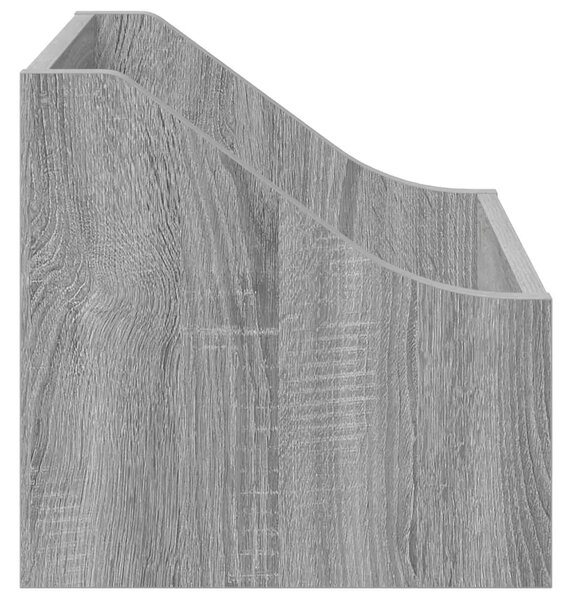 Kutija za LP ploče 2 kom. Siva Sonoma 37 x 33 x 32 cm - Siva Sonoma 2 37 x 33 x 32 cm