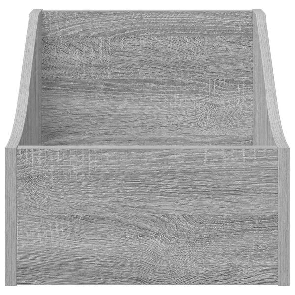 Kutija za LP ploče 2 kom. Siva Sonoma 37 x 33 x 32 cm - Siva Sonoma 2 37 x 33 x 32 cm