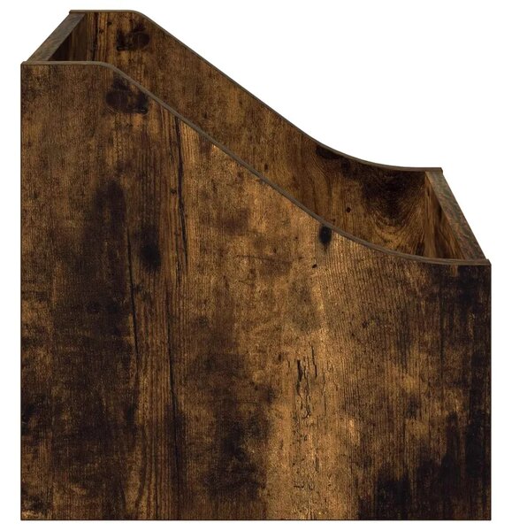 Kutija za LP ploče 2 kom. Dimljeni hrast 37 x 33 x 32 cm - Dimljeni hrast 2 37 x 33 x 32 cm