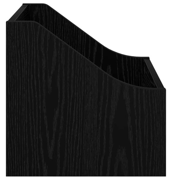 Kutija za LP ploče 2 kom. Crni hrast 37 x 33 x 32 cm - Crni hrast 2 37 x 33 x 32 cm