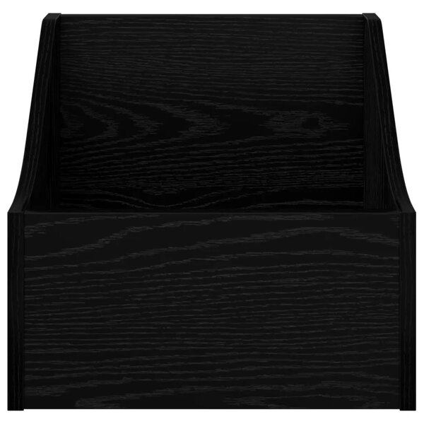 Kutija za LP ploče 2 kom. Crni hrast 37 x 33 x 32 cm - Crni hrast 2 37 x 33 x 32 cm
