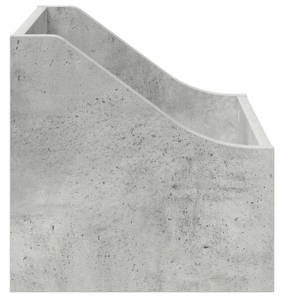Kutija za LP ploče 2 kom. Betonska siva 37 x 33 x 32 cm - Betonska siva 2 37 x 33 x 32 cm