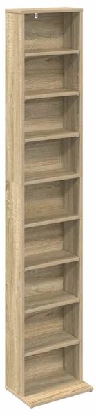 CD ormar 2 kom. Hrast sonoma 33 x 23 5 x 175 cm - Hrast sonoma 2 33 x 23 5 x 175 cm