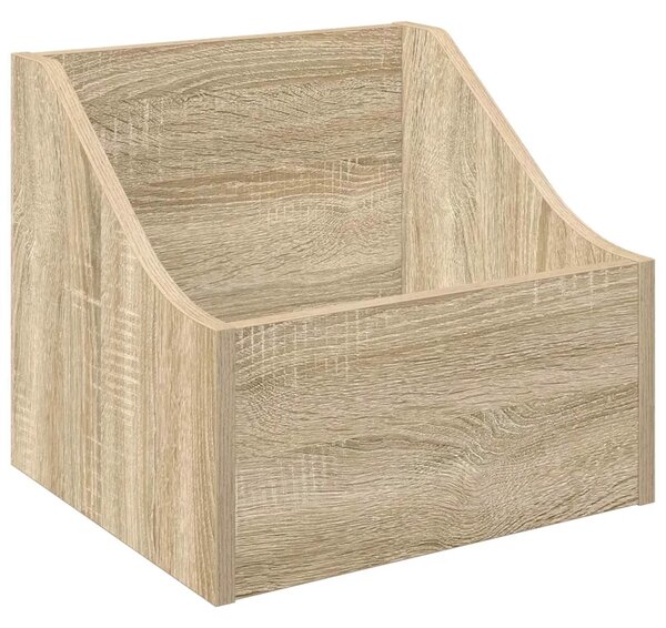 Kutija za LP ploče 2 kom. Hrast sonoma 37 x 33 x 32 cm - Hrast sonoma 2 37 x 33 x 32 cm