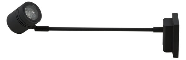 Heitronic Vanjska zidna svjetiljka Borneo 1 žarulja 50 cm, Crno, Metal