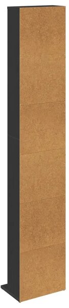 CD ormar Crni hrast 33 x 23 5 x 175 cm Konstruirano drvo - Crni hrast 1 33 x 23 5 x 175 cm