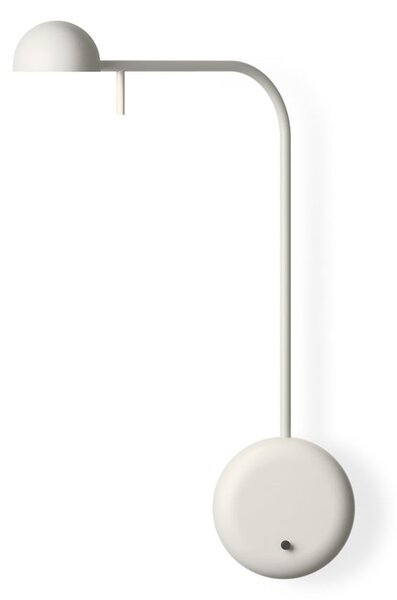 Vibia Pin 1680 LED zidna svjetiljka, 39 cm, bijela, Bijela, spavaća soba, Metal