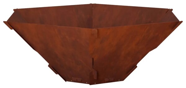 Kamin Rđa 58 5 x 51 5 x 19 5 cm Otporni čelik - Otporni čelik