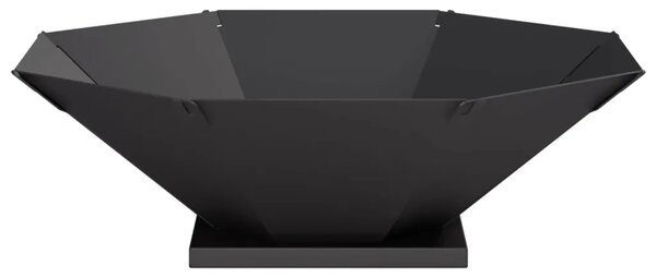 Kamin Crna 70 5 x 70 5 x 21 5 cm Čelik - Čelik 70 5 x 70 5 x 21 5 cm