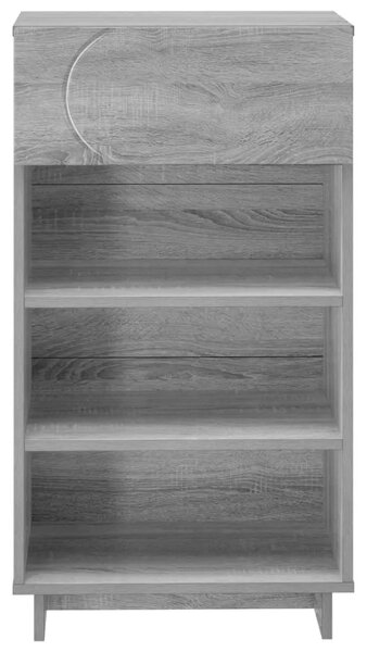 Ormarić za cipele 48 x 38 x 87 5 cm konstruirano drvo - Siva Sonoma