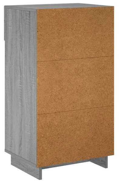 Ormarić za cipele 48 x 38 x 87 5 cm konstruirano drvo - Siva Sonoma