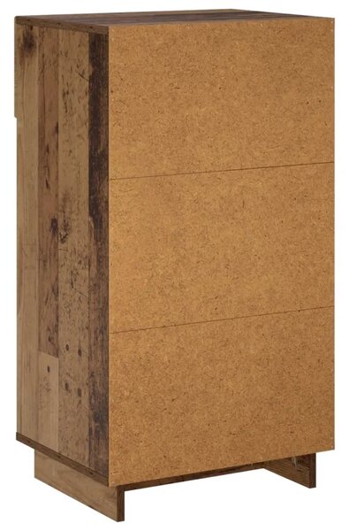 Ormarić za cipele 48 x 38 x 87 5 cm konstruirano drvo - Staro drvo