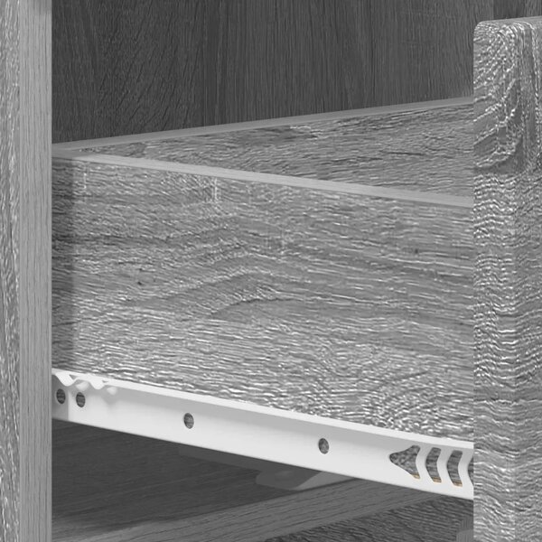 Komoda Siva Sonoma 70 x 38 x 75 cm Konstruirano drvo - Siva Sonoma