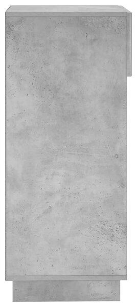 Ormarić za cipele 48 x 38 x 87 5 cm konstruirano drvo - Betonska siva