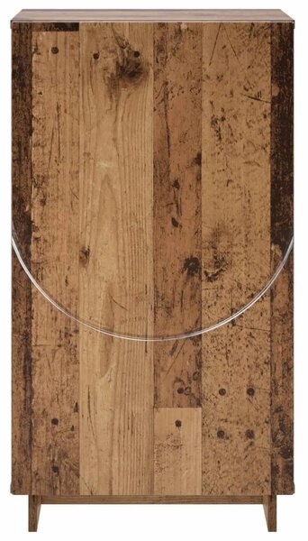 Ormarić za cipele 48 x 38 x 87 5 cm Konstruirano drvo - Staro drvo