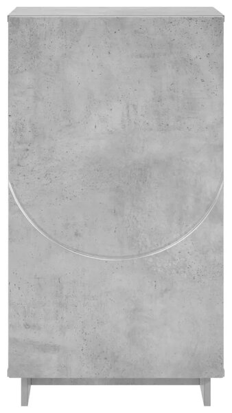 Ormarić za cipele 48 x 38 x 87 5 cm Konstruirano drvo - Betonska siva